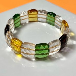 Faceted Crystal Bracelet